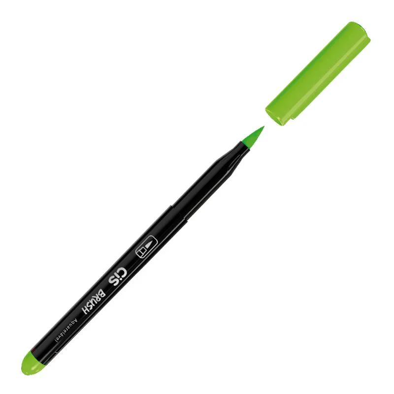 Caneta pincel Brush Aquarelável - (55) - Verde Claro - Cis