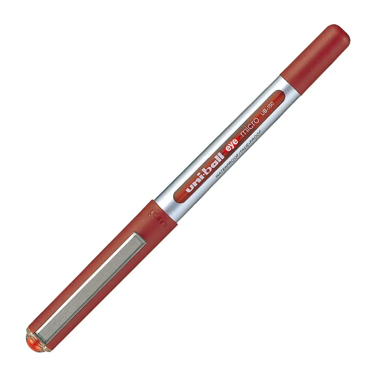 Caneta esferográfica 0.5 - Eye Micro - UB-150 - Vermelha - Uni-Ball