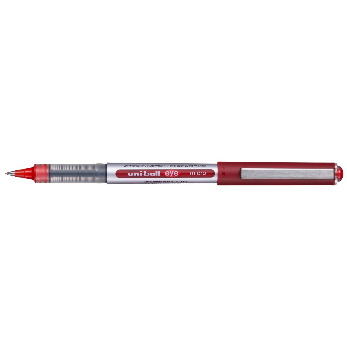 Caneta rollerball 0.5 Eye Micro UB-150 - Vermelha - Uni-Ball