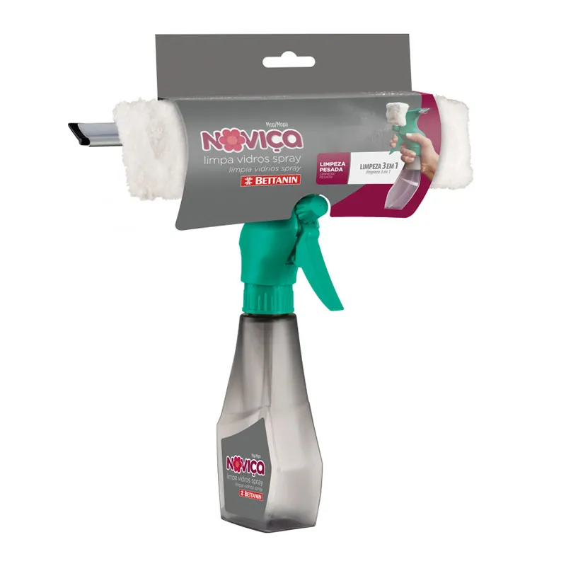 Mop limpa vidros em spray plástico Noviça BT1980 - Bettanin
