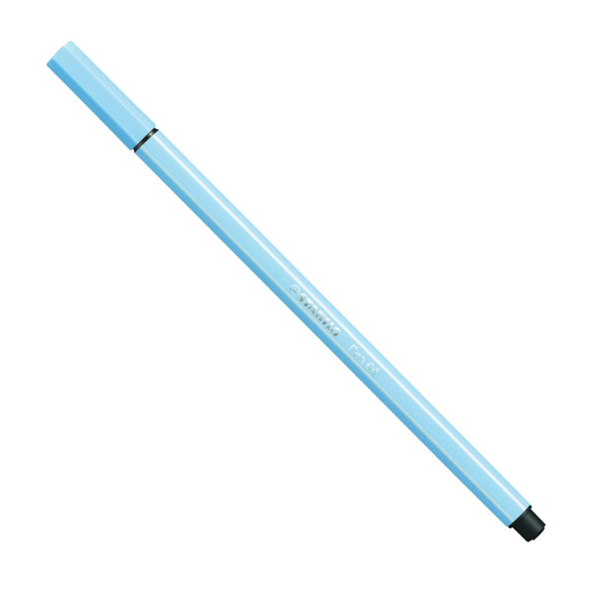 Caneta hidrográfica Ponta Sintética 68/11 - Azul Glacial - Stabilo