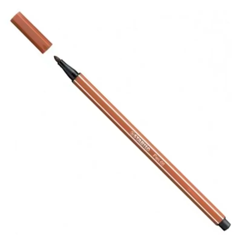 Caneta hidrográfica Ponta Sintética - 68/38 - Marrom Claro - Stabilo