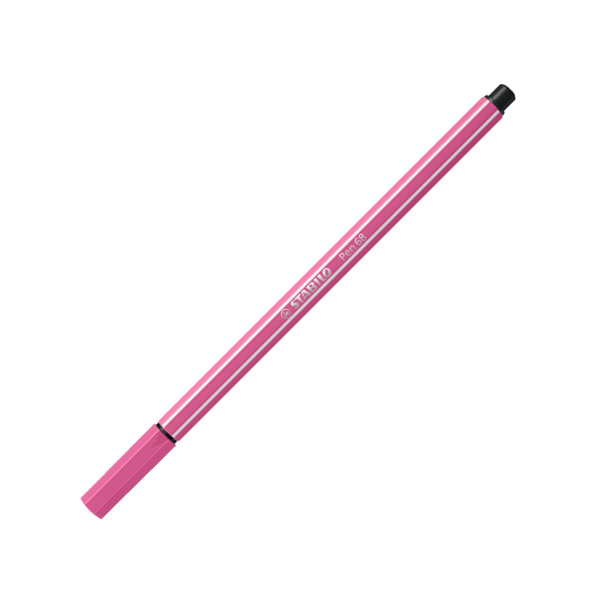 Caneta hidrográfica Ponta Sintética 68/17 - Rosa Chiclete - Stabilo