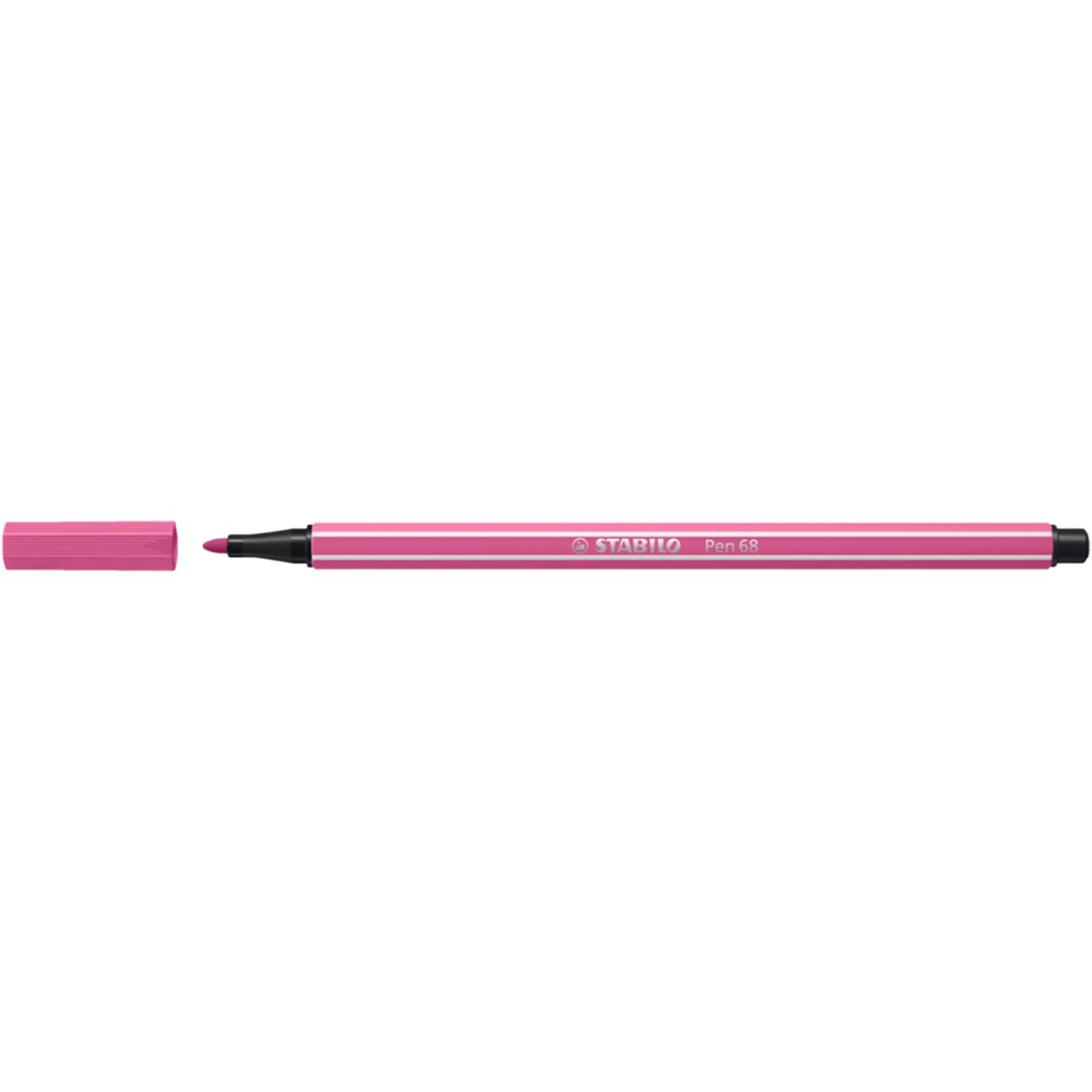 Caneta hidrográfica Ponta Sintética 68/17 - Rosa Chiclete - Stabilo