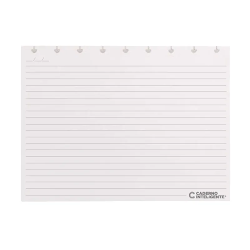 Bloco refil médio My Frame pautado 120g  com 30 folhas - CIRM3030 - Caderno inteligente