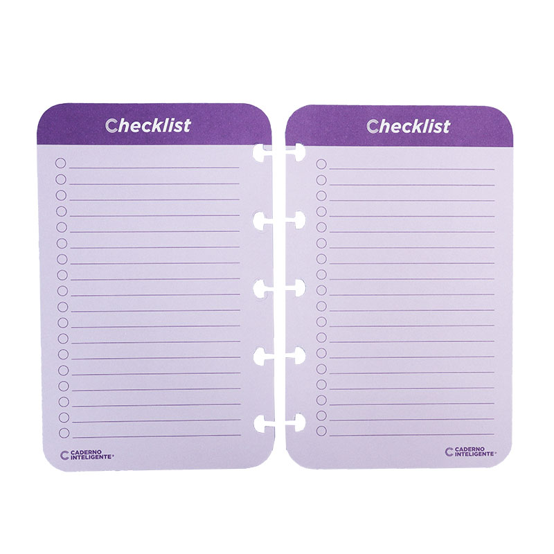Bloco checklist inteligente - com 40 folhas - CIRI1010 - Escolar - Lepok