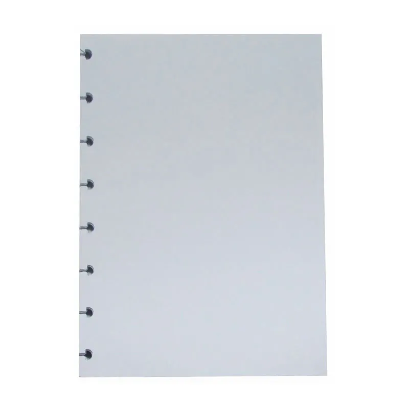 Bloco refil A5 sem pauta branco 120g com 30 folhas - CIRA2003 - Caderno Inteligente