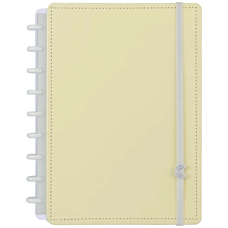 Caderno Inteligente médio Amarelo Pastel - CIMD3077