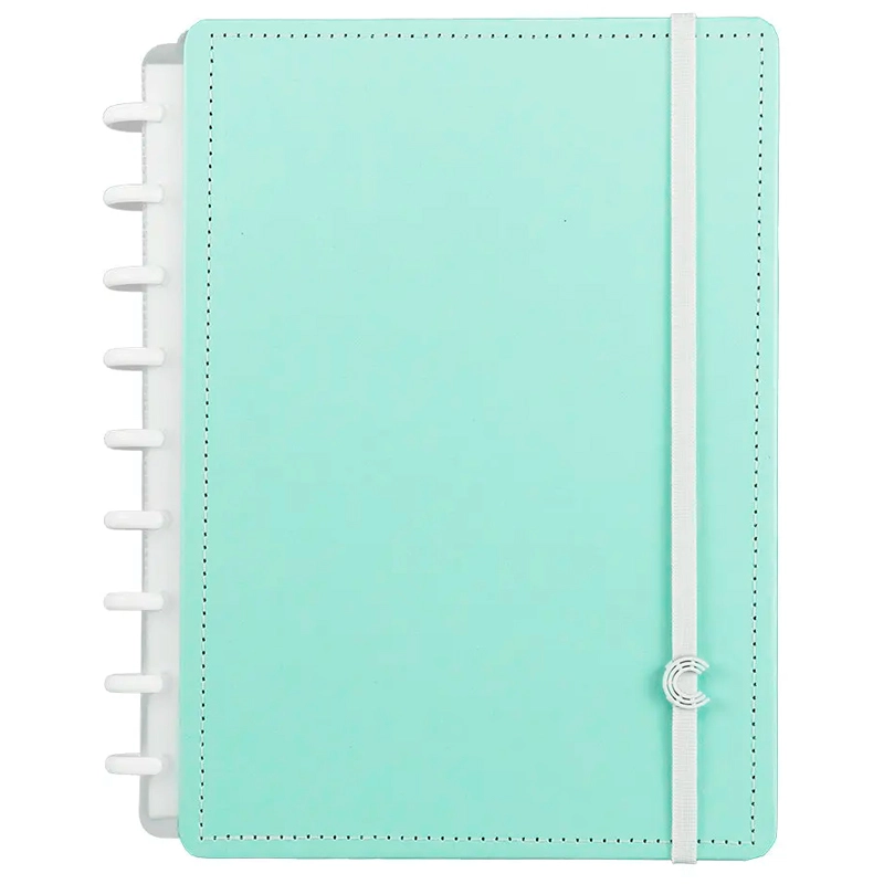 Caderno inteligente médio Verde Pastel - CIMD3082