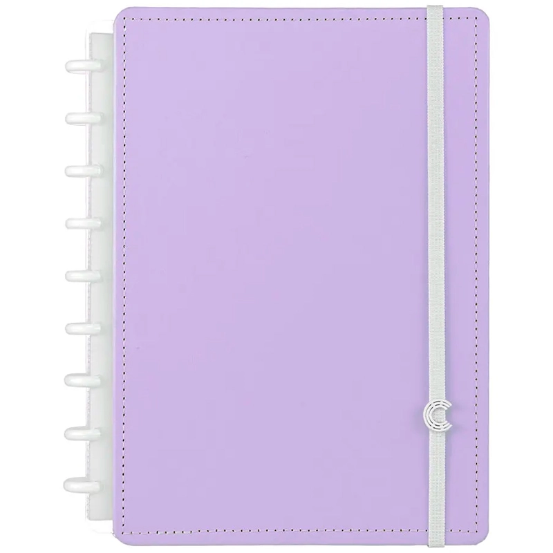 Caderno inteligente médio Lilás Pastel - CIMD3080