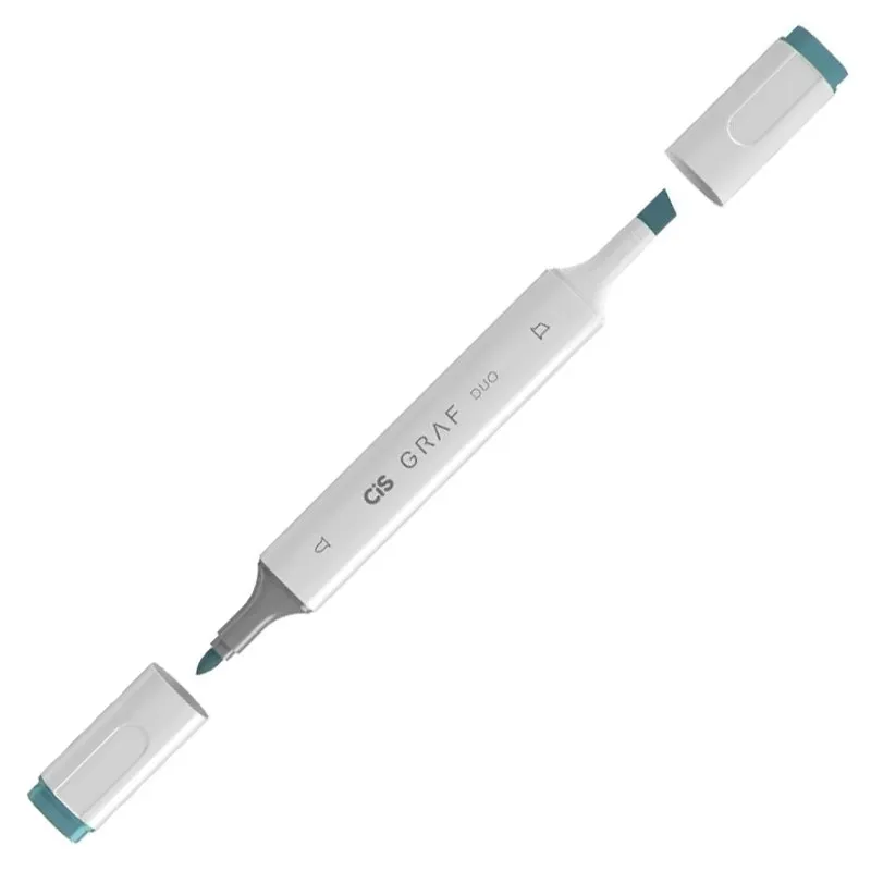 Caneta marcador artistico Graf Duo - (BG9) - Blue Grey - Cis