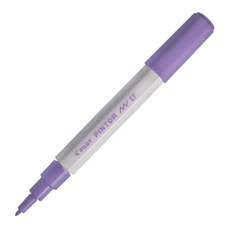 Pincel marcador Pintor ponta fina 0.7mm - violeta pastel - Pilot