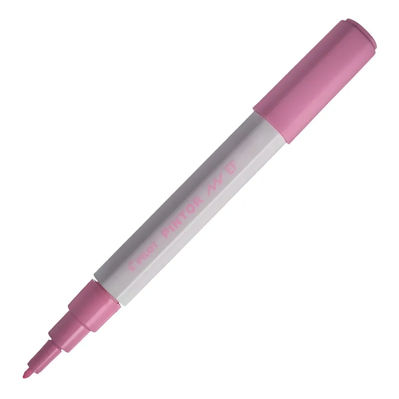 Pincel marcador Pintor ponta fina 0.7mm - rosa pastel - Pilot