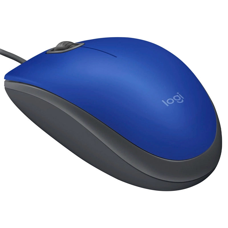 Mouse USB Silent óptico M110 azul - Logitech
