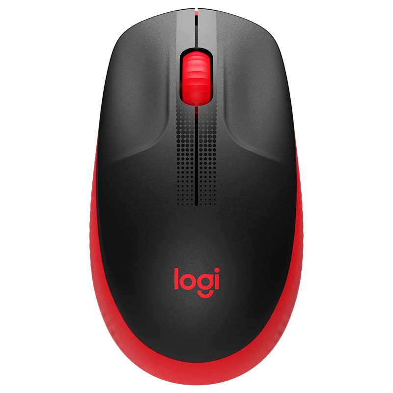 Mouse sem fio Vermelho M190 - Logitech