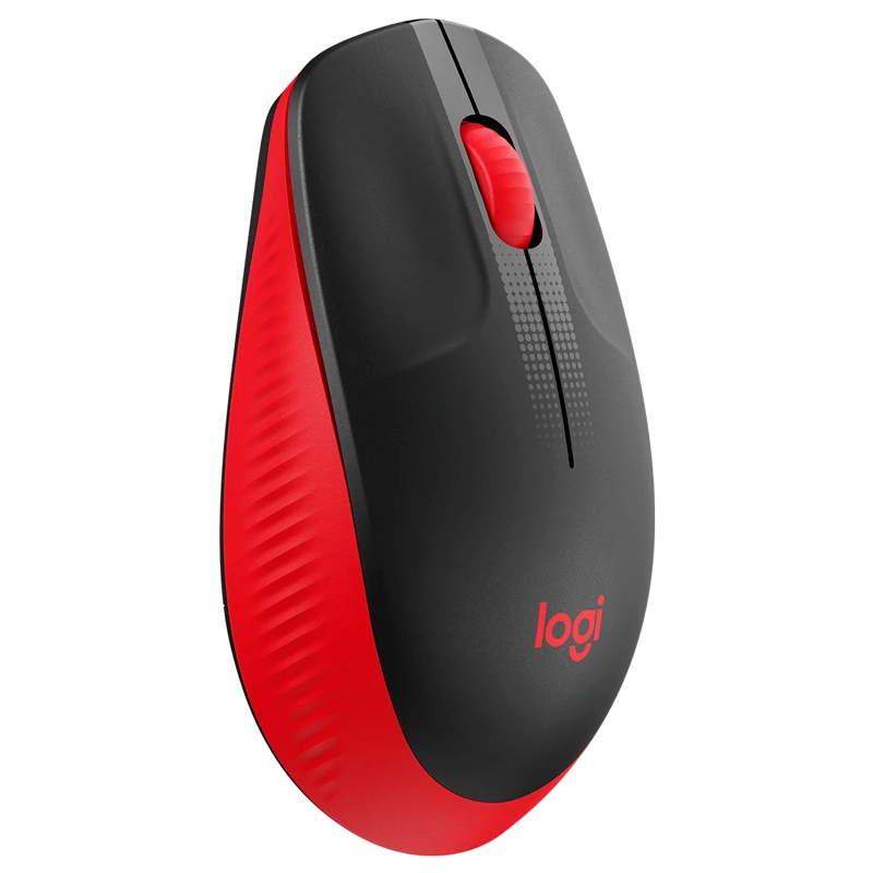 Mouse sem fio Vermelho M190 - Logitech
