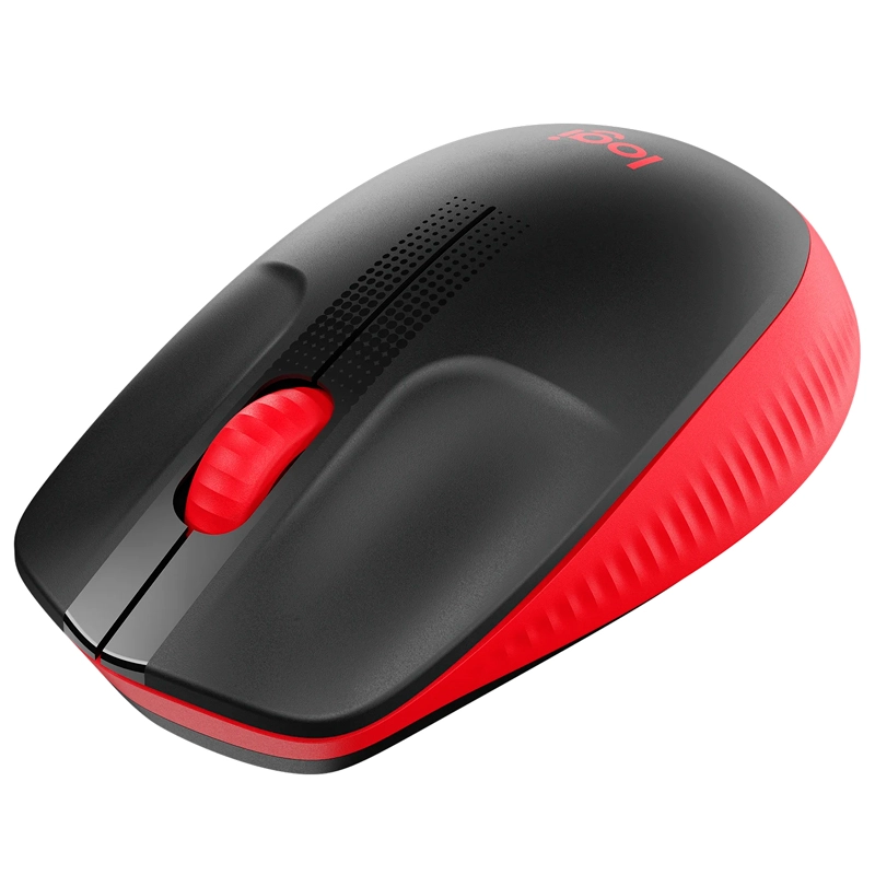 Mouse sem fio Vermelho M190 - Logitech