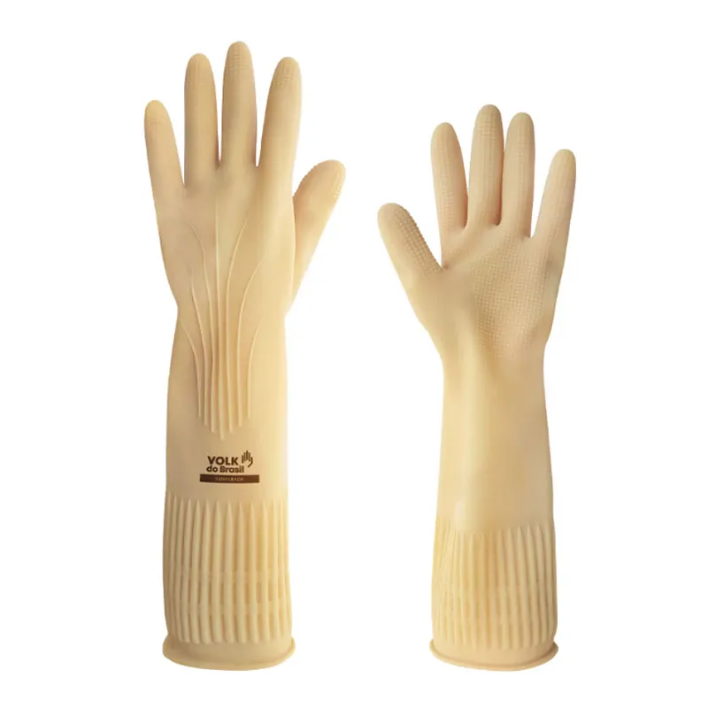 Luva de látex ranhurada G - Volk