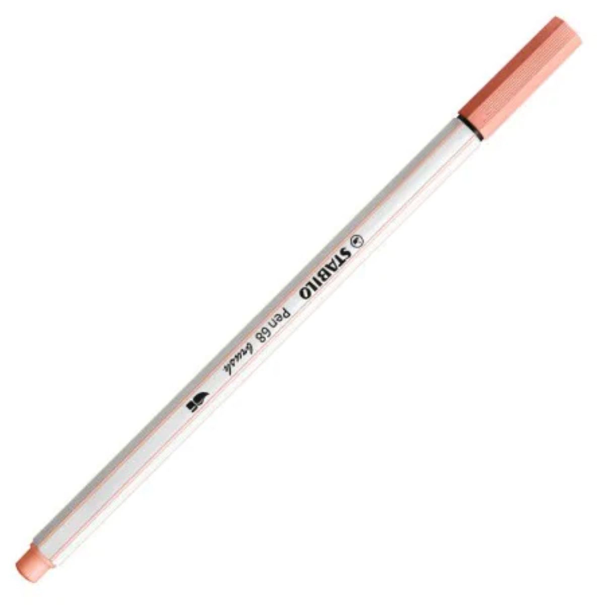Caneta pincel Pen Brush Aquarelável 568/24 estojo com 24 unidades - Stabilo
