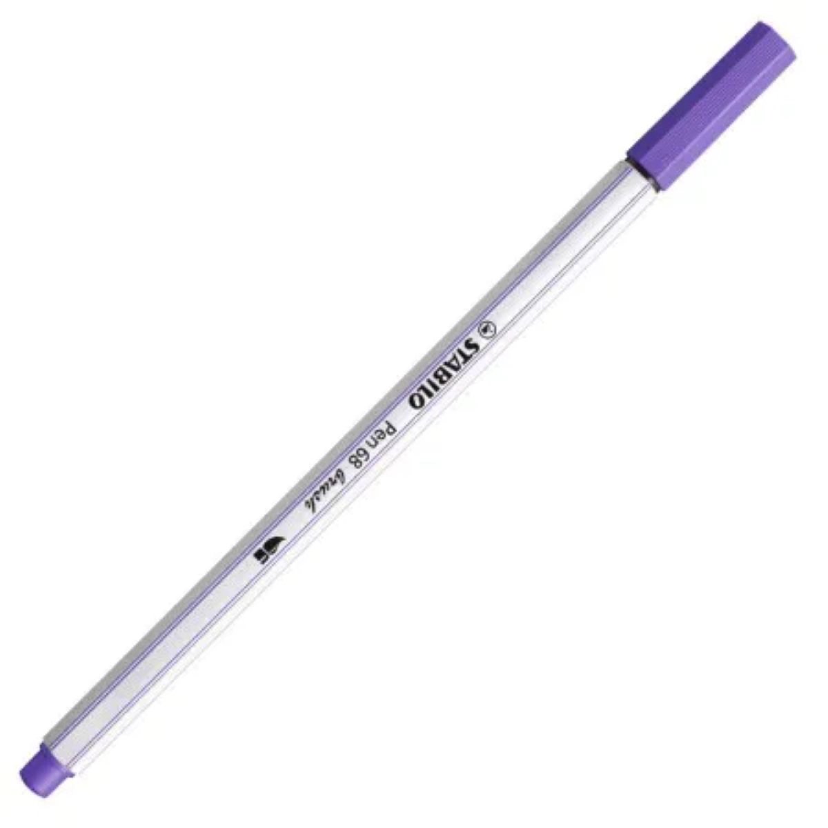 Caneta pincel Pen Brush Aquarelável 568/10 estojo com 10 unidades - Stabilo