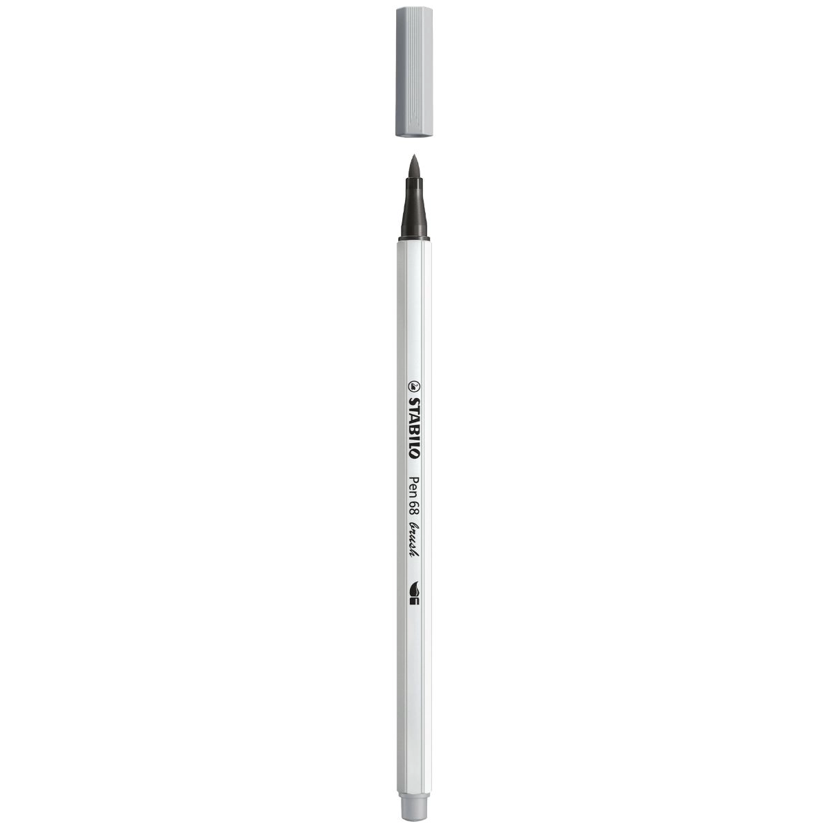Caneta pincel Pen Brush Aquarelável - 568/95 - Cinza Frio - Stabilo