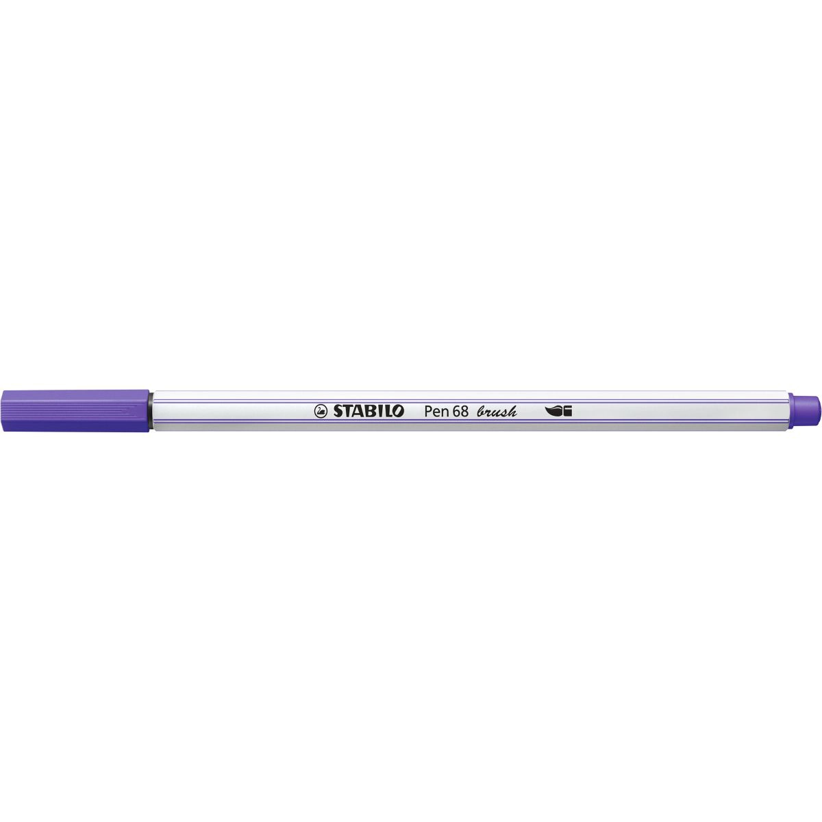 Caneta pincel Pen Brush Aquarelável - 568/55 - Violeta - Stabilo
