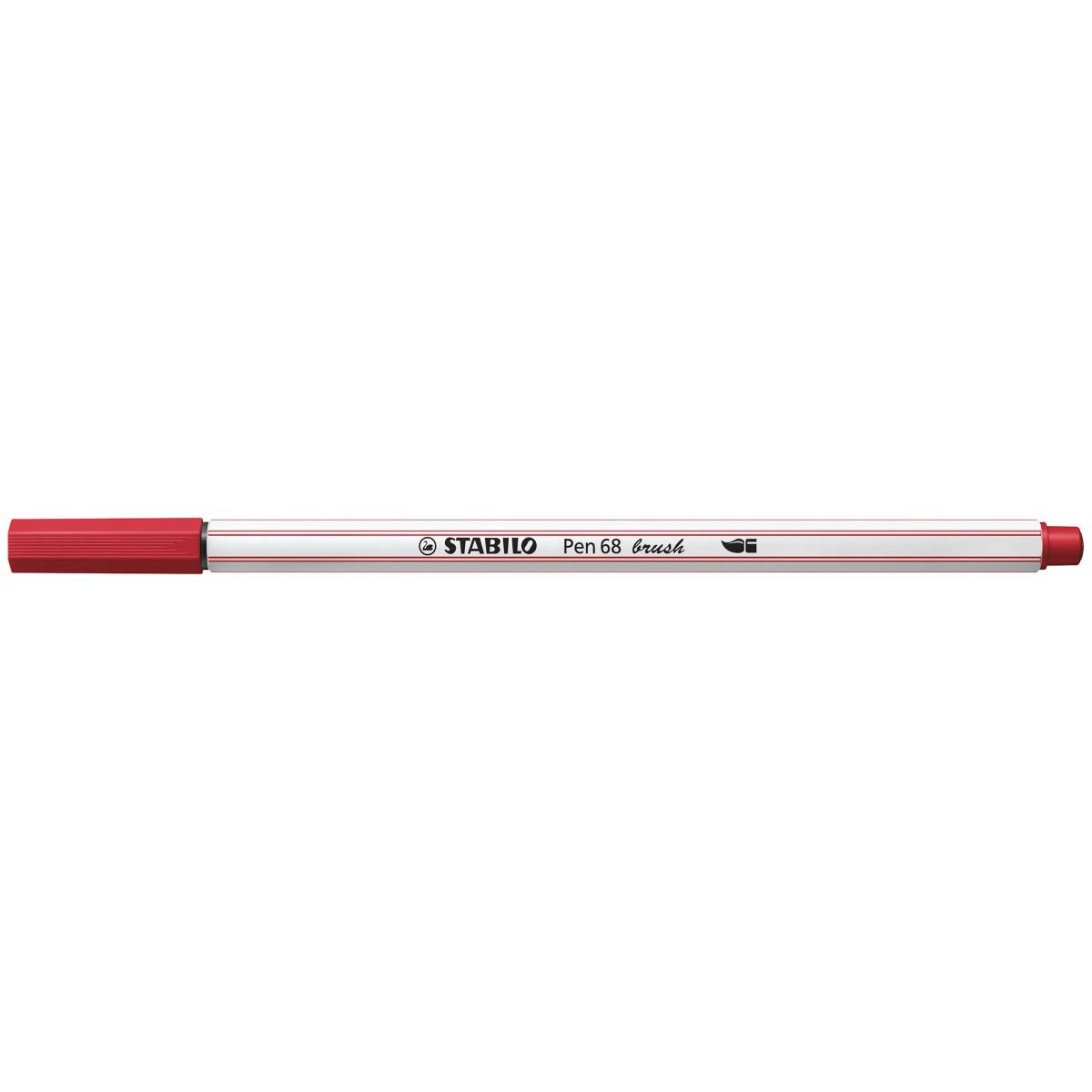 Caneta pincel Pen Brush Aquarelável - 568/50 - Vermelho Escuro - Stabilo
