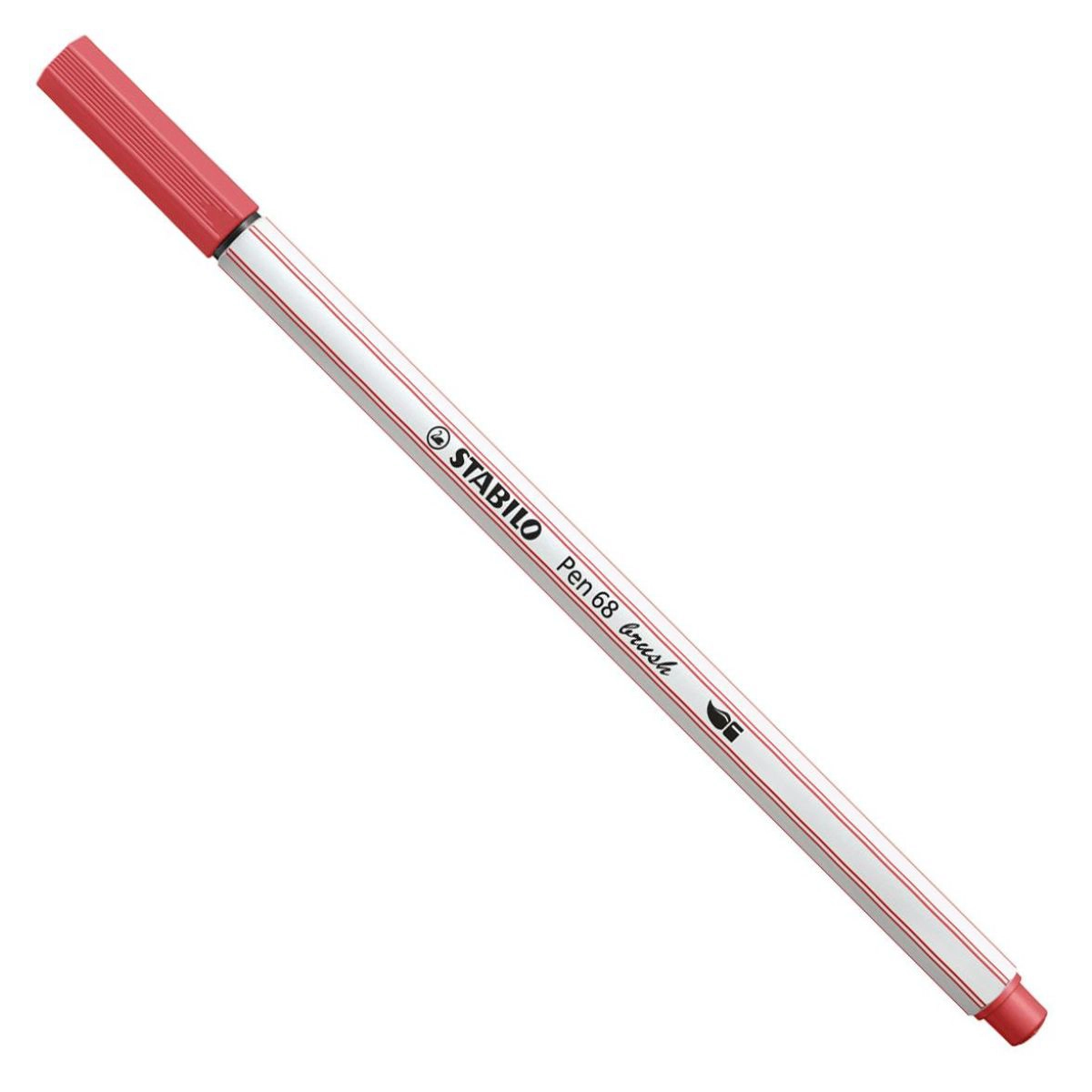 Caneta pincel Pen Brush Aquarelável - 568/48 - Vermelho Claro - Stabilo