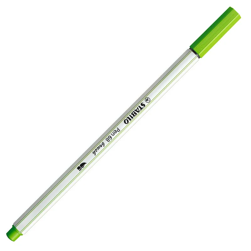 Caneta pincel Pen Brush Aquarelável 56833 Verde Claro - Stabilo
