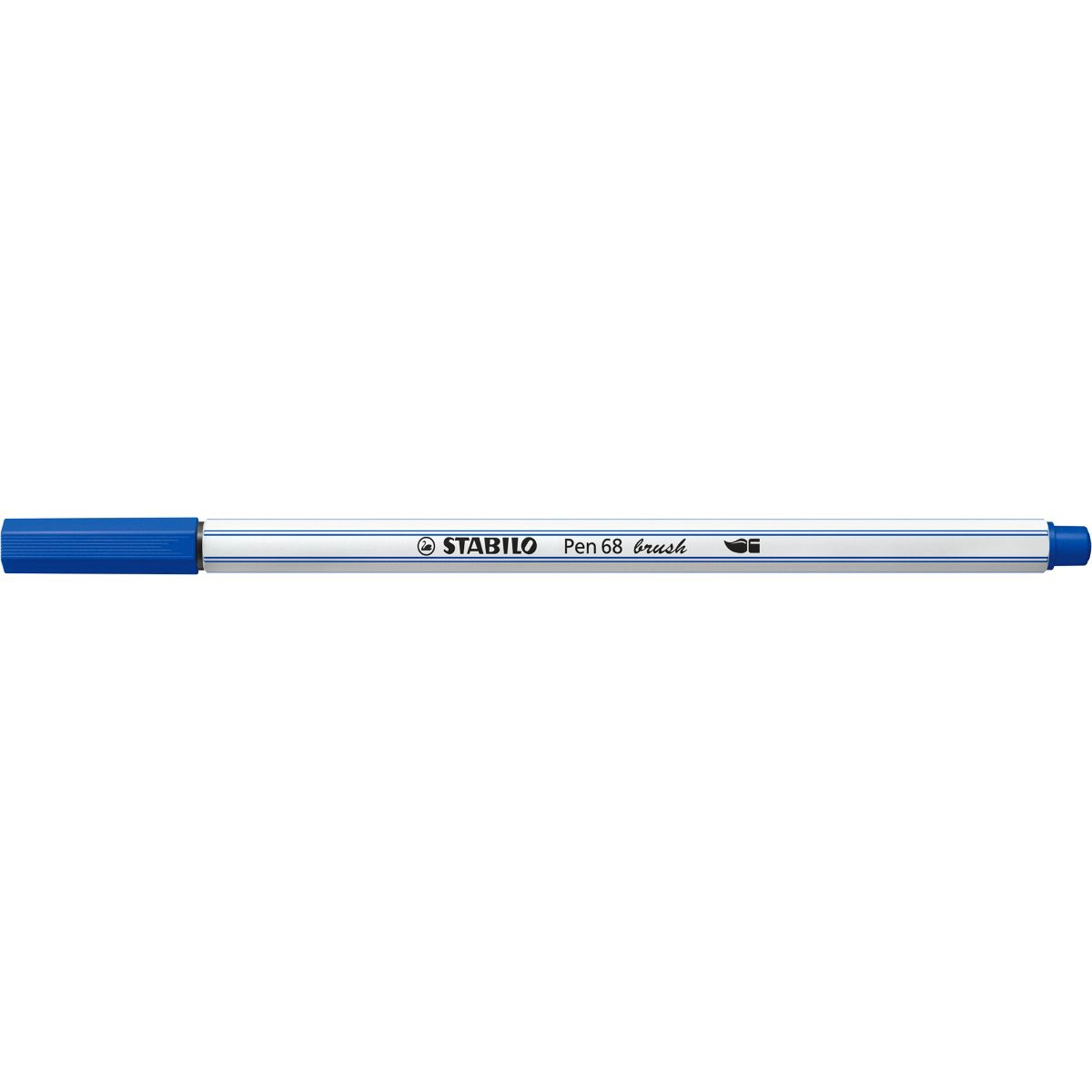 Caneta pincel Pen Brush Aquarelável - 568/32 - Azul Escuro - Stabilo