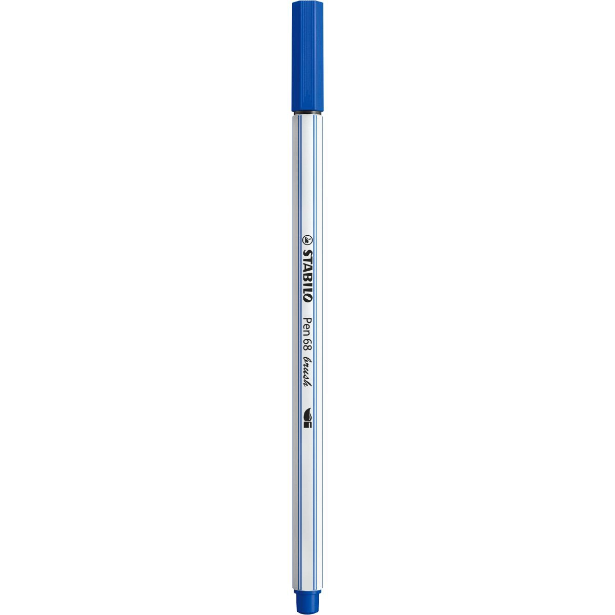 Caneta pincel Pen Brush Aquarelável - 568/32 - Azul Escuro - Stabilo