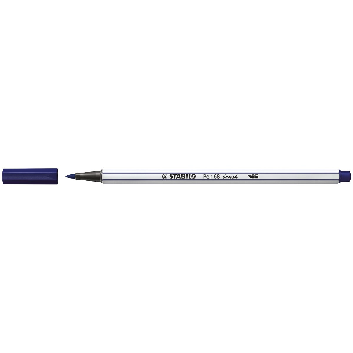 Caneta pincel Pen Brush Aquarelável - 568/22 - Azul Marinho - Stabilo