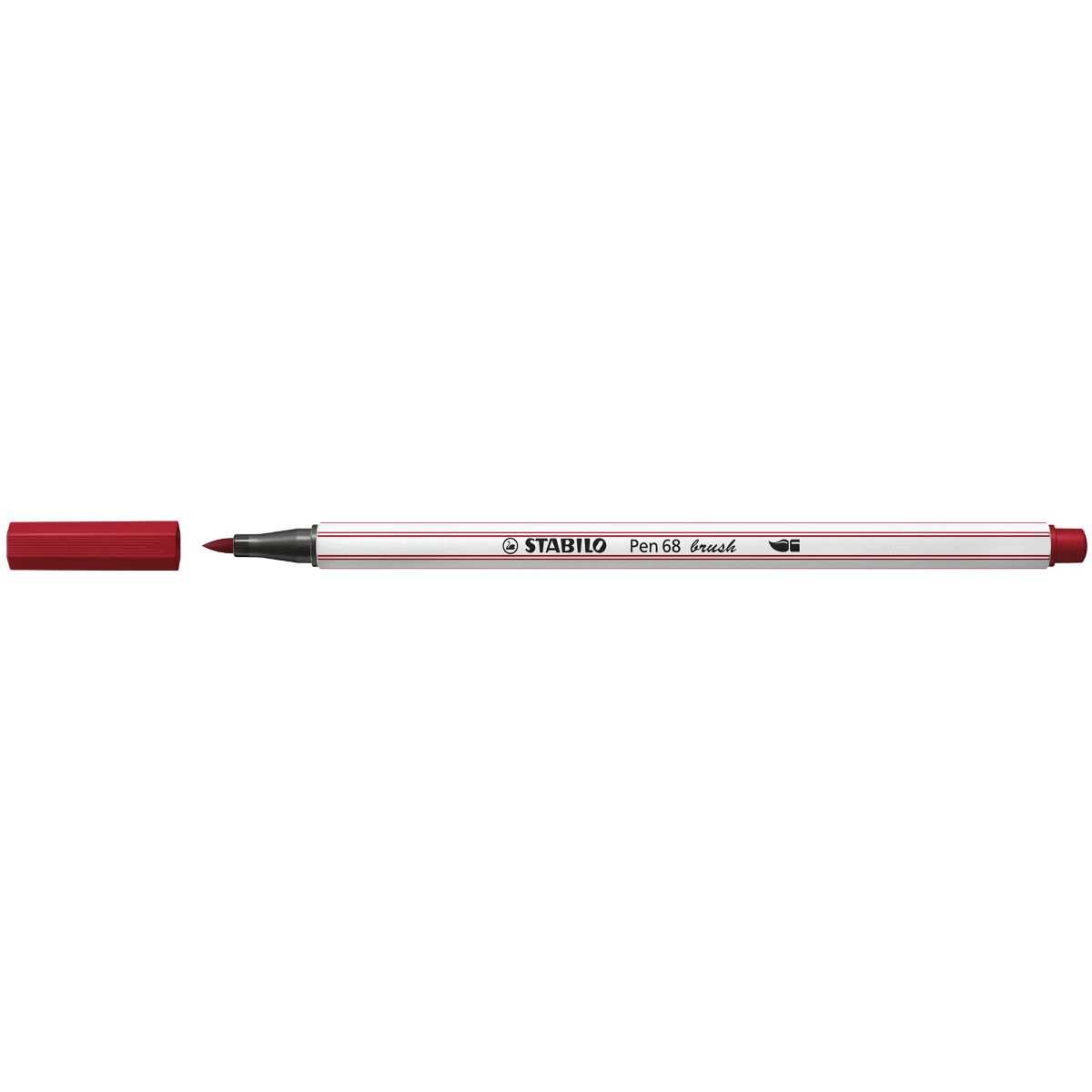 Caneta pincel Pen Brush Aquarelável - 568/19 - Bordô - Stabilo