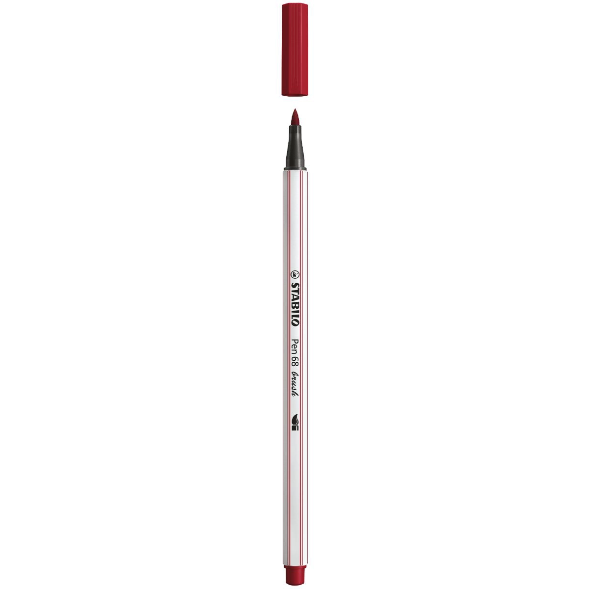 Caneta pincel Pen Brush Aquarelável - 568/19 - Bordô - Stabilo
