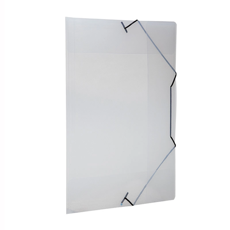 Pasta com aba elástico ofício TopLine Cristal 0233.H - Dello