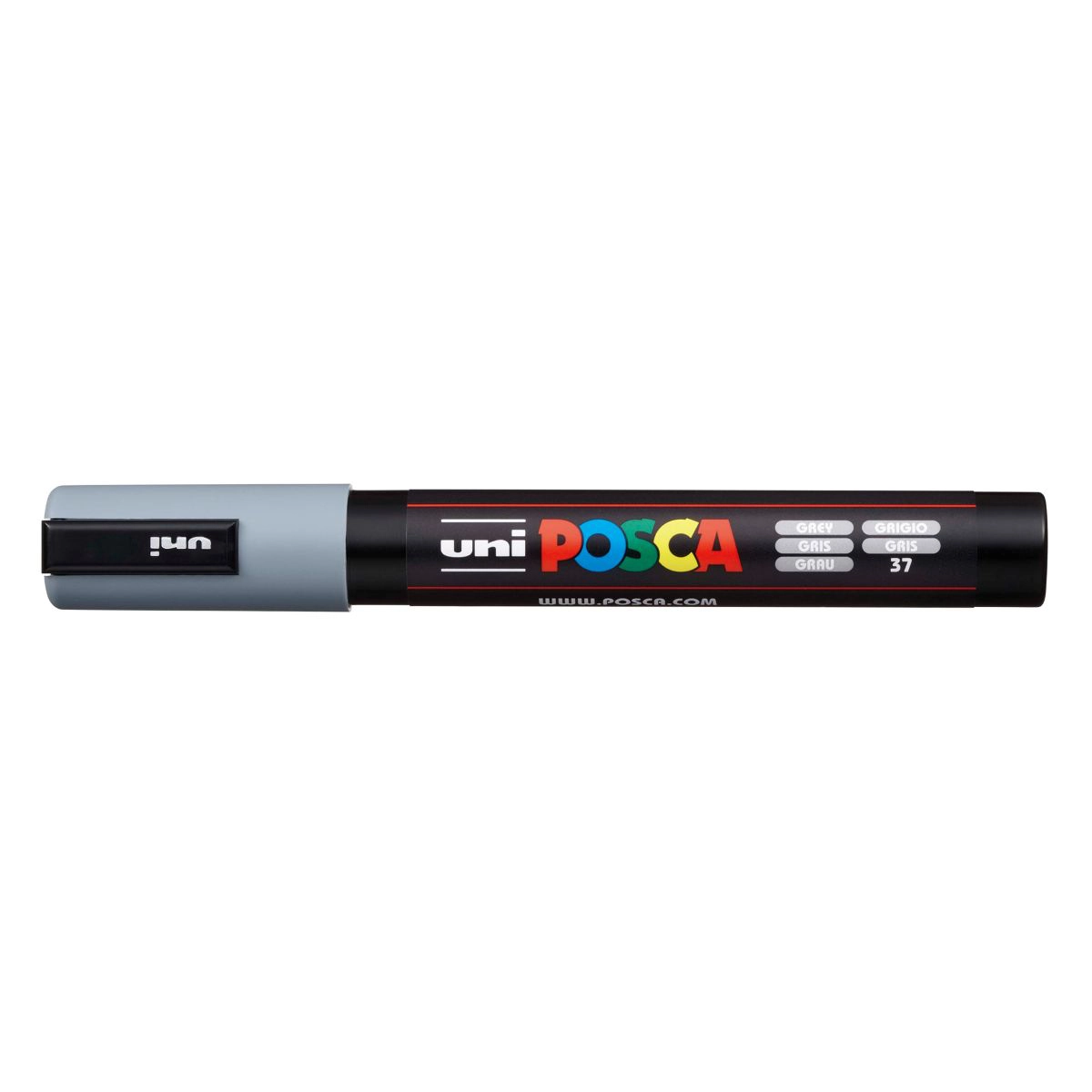 Caneta Posca PC-5M - Cinza Ardósia - Uni-Ball