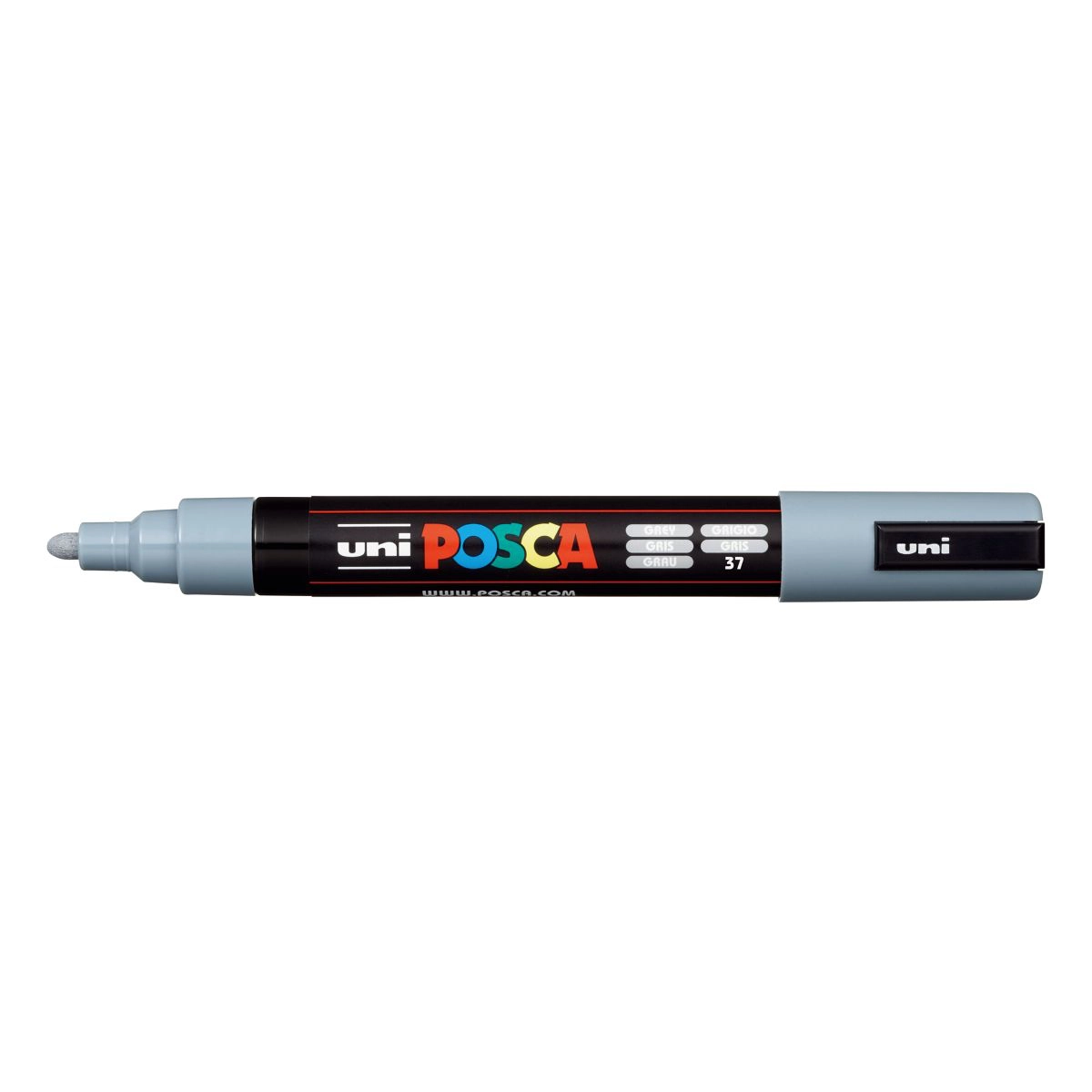 Caneta Posca PC-5M - Cinza Ardósia - Uni-Ball