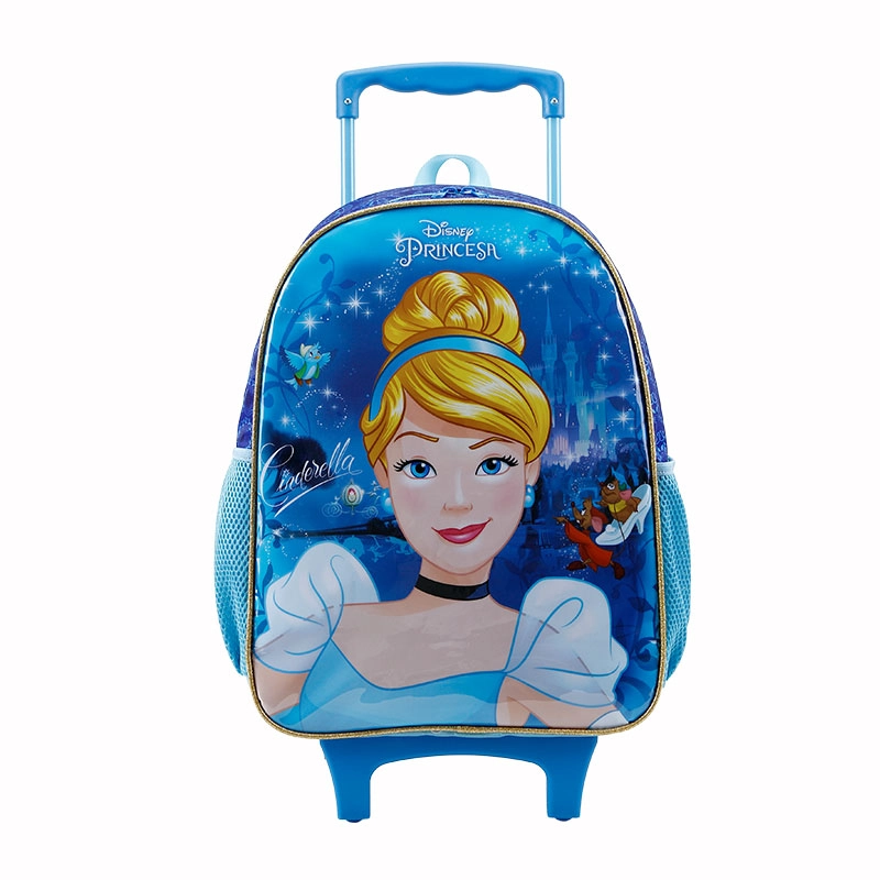 Mochila escolar grande com rodas 11510 - Cinderela X - Xeryus