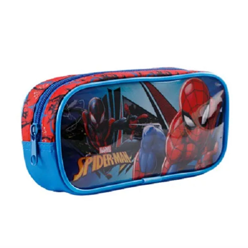 Estojo escolar simples com zíper 11655 - Spider Man X1 - Xeryus