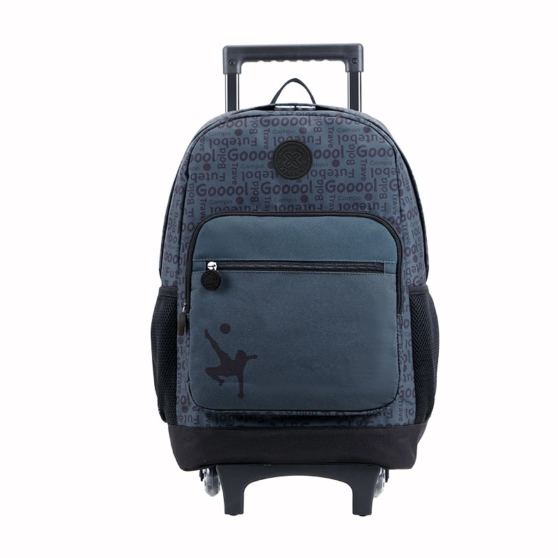 Mochila escolar grande com rodas 12210 - College Futebol - Xeryus