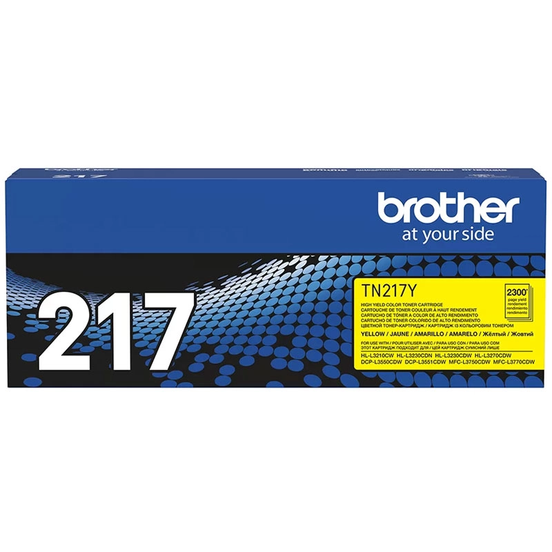Toner Brother TN217Y - amarelo 2300 páginas