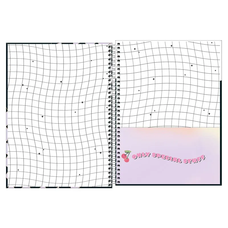 Caderno espiral capa dura universitário 10x1 160 folhas Capricho - Tilibra