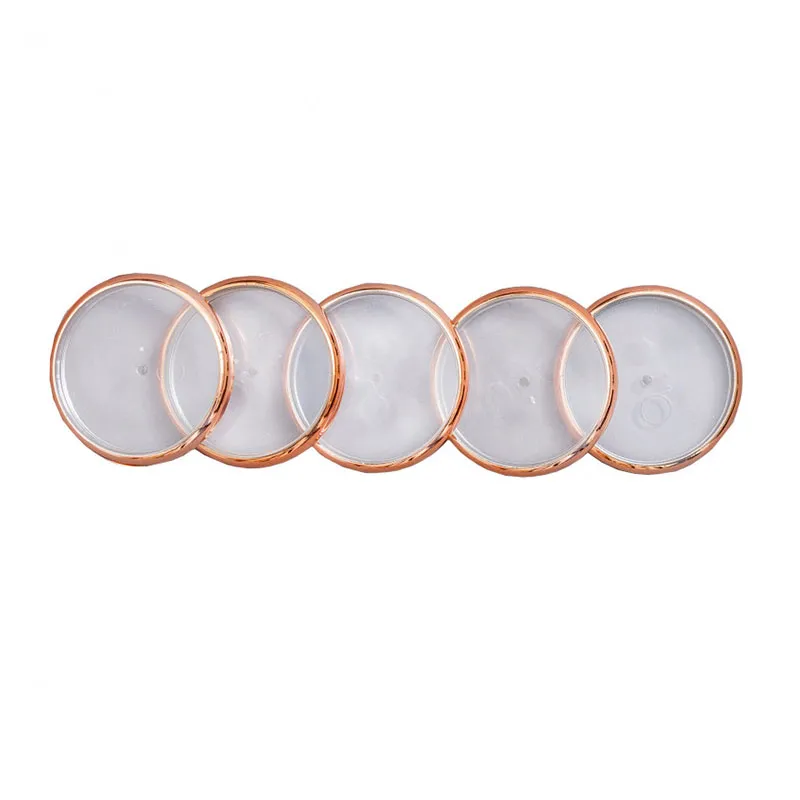 Discos e elástico caderno inteligente borda rosê gold 31mm CI312009