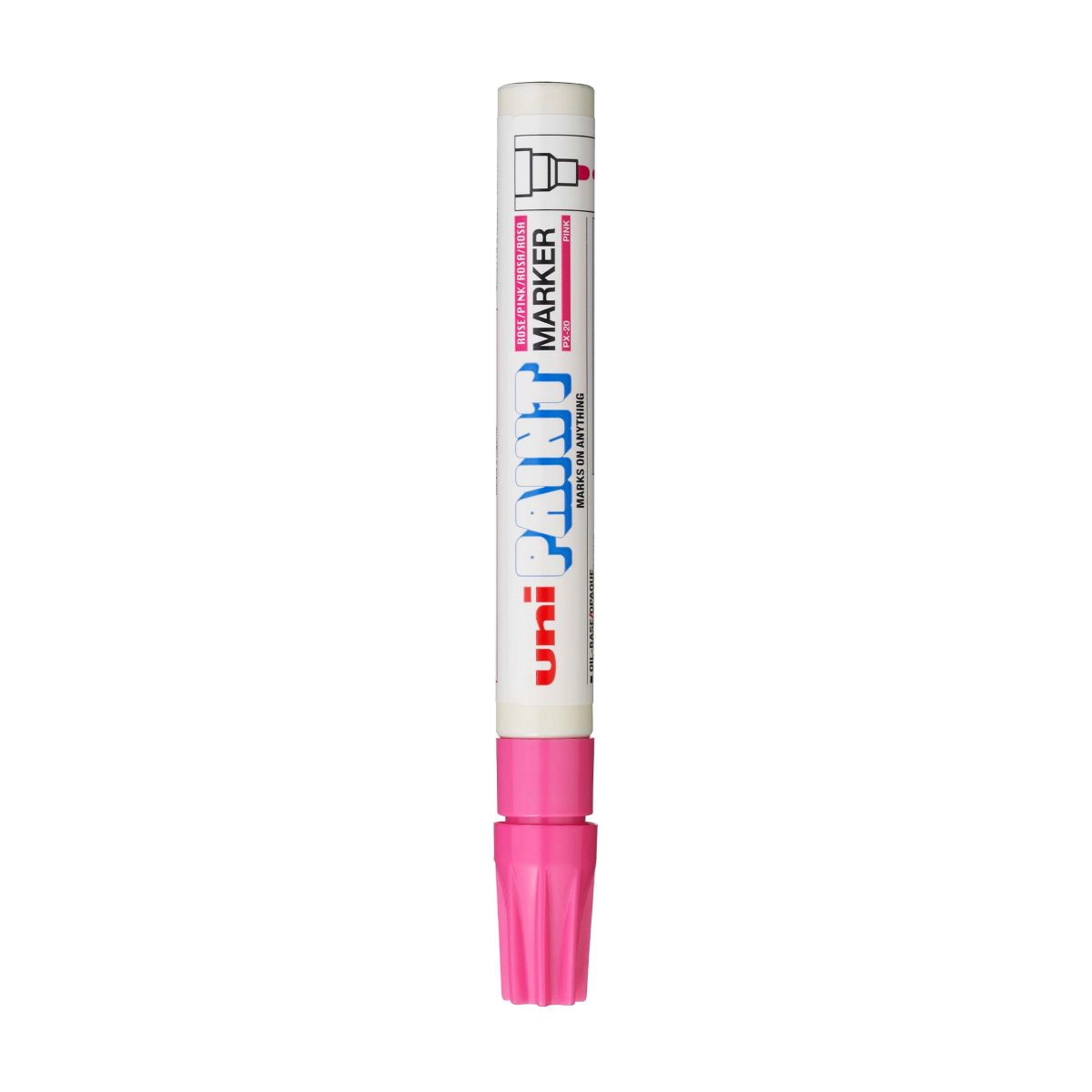 Pincel marcador permanente Paint Marker rosa PX-20 Uni-Paint