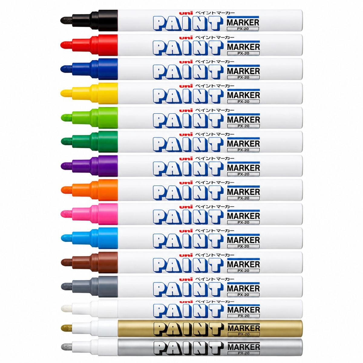 Pincel marcador permanente Paint Marker verde claro PX-20 Uni-Paint