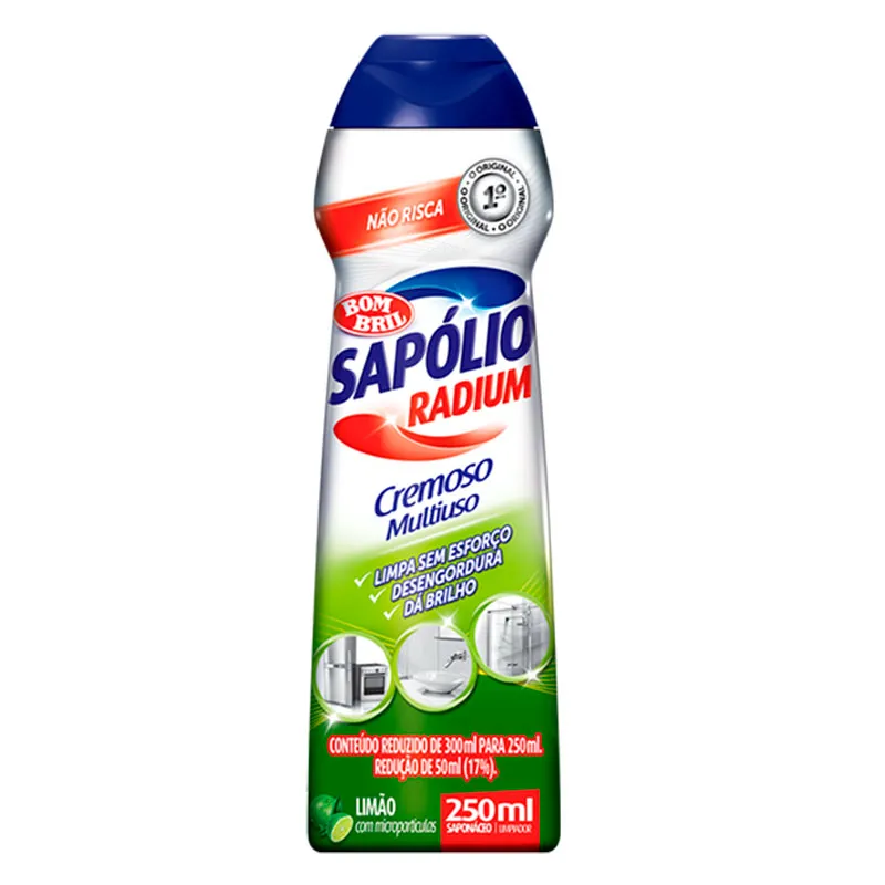 Sapólio Radium cremoso limão 250ml - Bombril