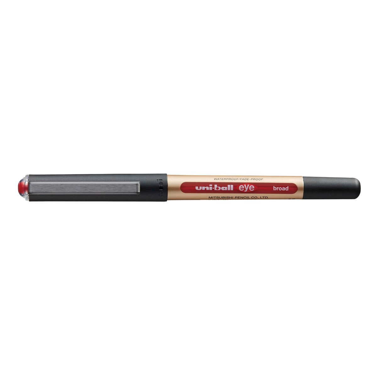 Caneta rollerball 1.0 Eye Broad UB-150-10 - Vermelha - Uni-Ball
