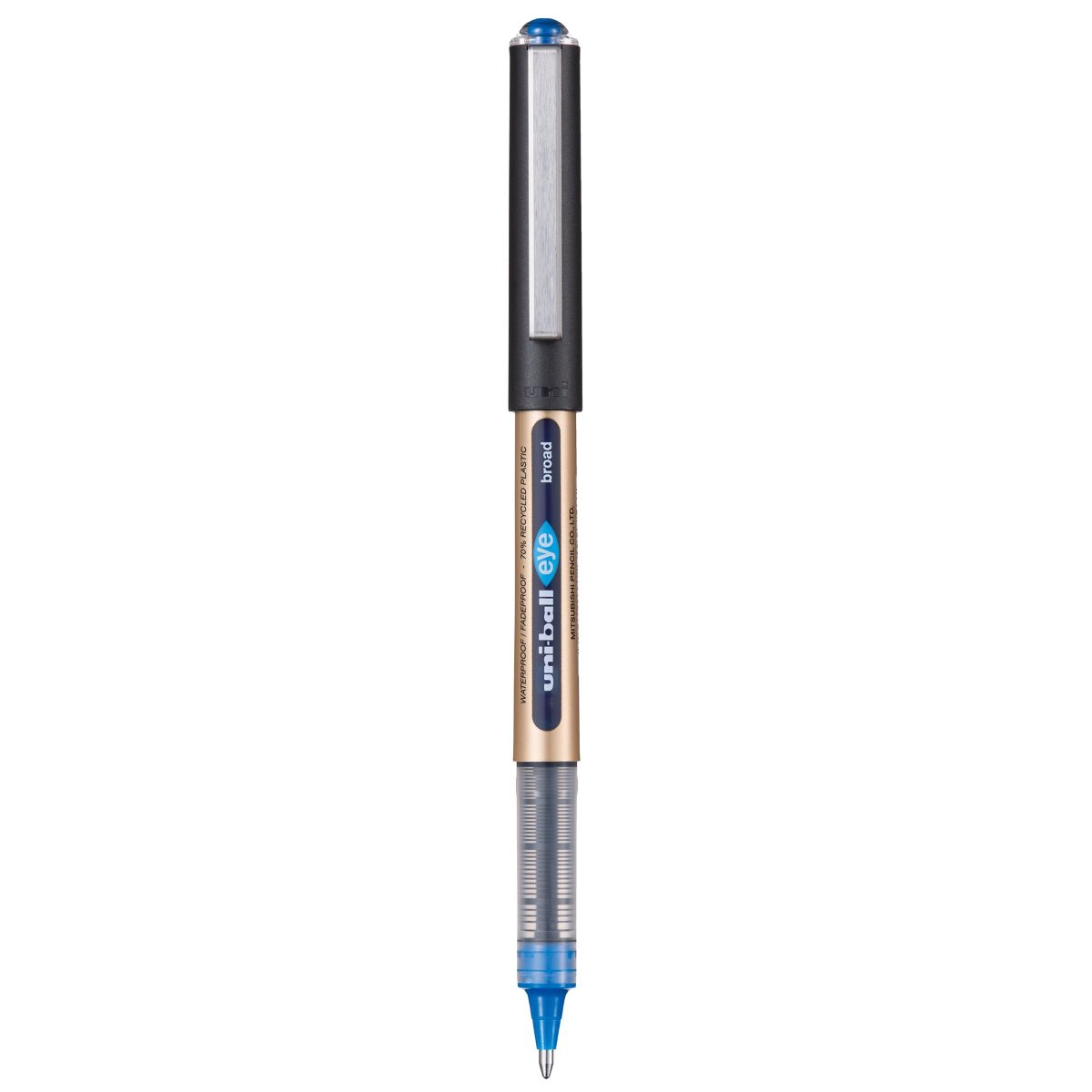 Caneta rollerball 1.0 Eye Broad UB-150-10 - Azul - Uni-Ball