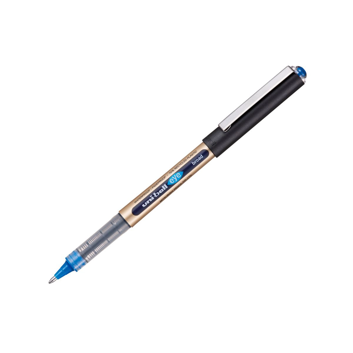Caneta rollerball 1.0 Eye Broad UB-150-10 - Azul - Uni-Ball