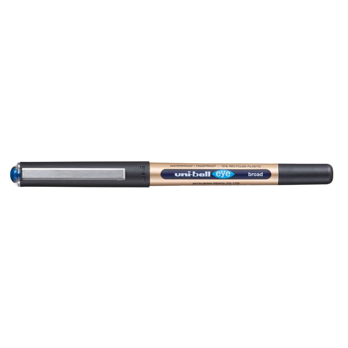 Caneta rollerball 1.0 Eye Broad UB-150-10 - Azul - Uni-Ball